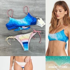 ☀️BILLABONG☀️ SEA TRIP TALI BIKINI SET